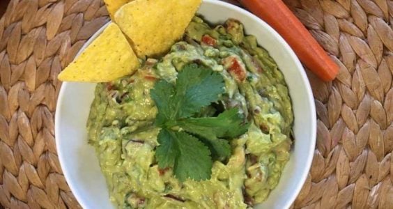 Avokádový dip – guacamole