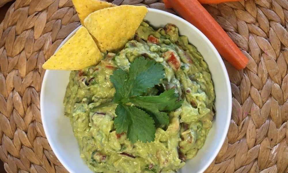 Avokádový dip – guacamole