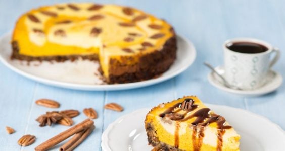 Tekvicový cheesecake