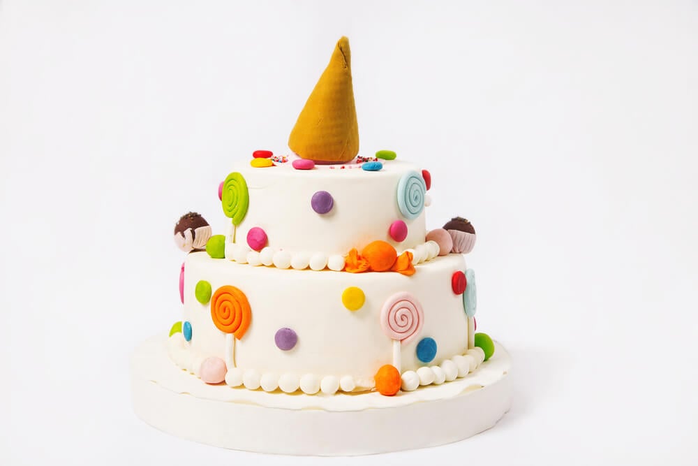 Narodeninová torta pre deti