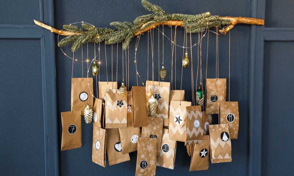 Netradičný adventný kalendár