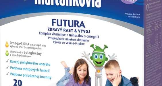 Testujte s nami Marťankov Futura na zdravý rast a vývoj detí vo veku 6-9 rokov