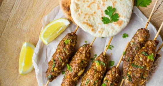 Turecký “Seekh Kebab”