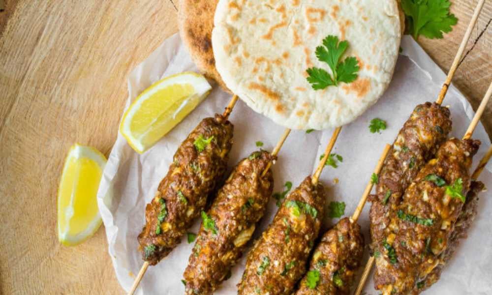 Turecký “Seekh Kebab”