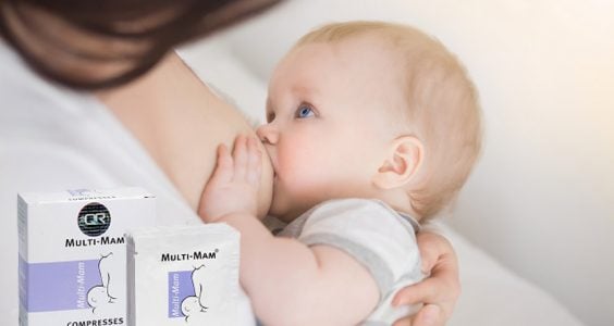 Vyskúšajte dojčenie bez bolesti s výrobkami Multi-Mam