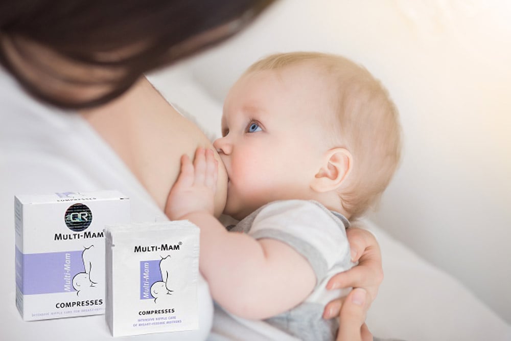 Vyskúšajte dojčenie bez bolesti s výrobkami Multi-Mam