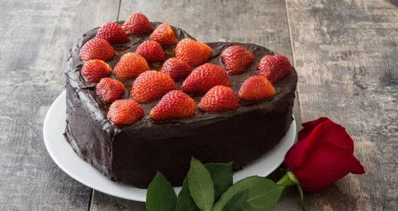 jahodová torta s mascarpone