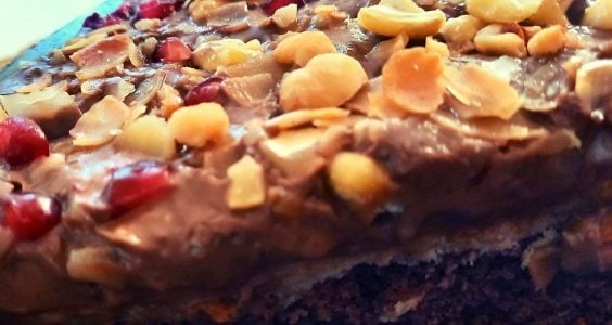 Čokoládovo gaštanová torta