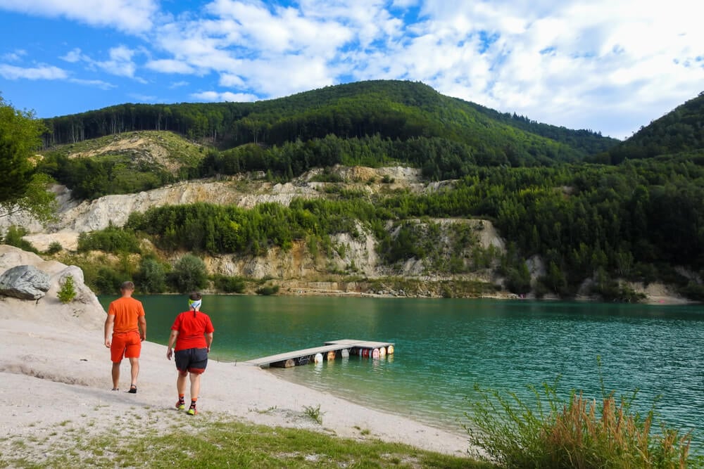 Kúpanie v lomoch