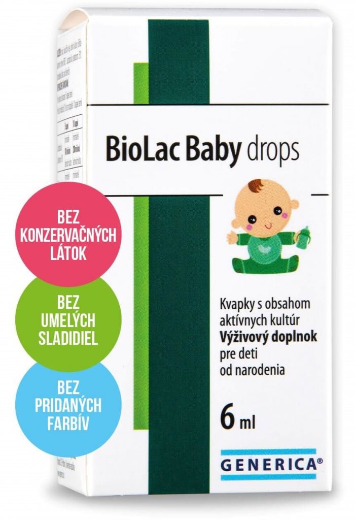 dovolenkujte s BioLac Baby drops