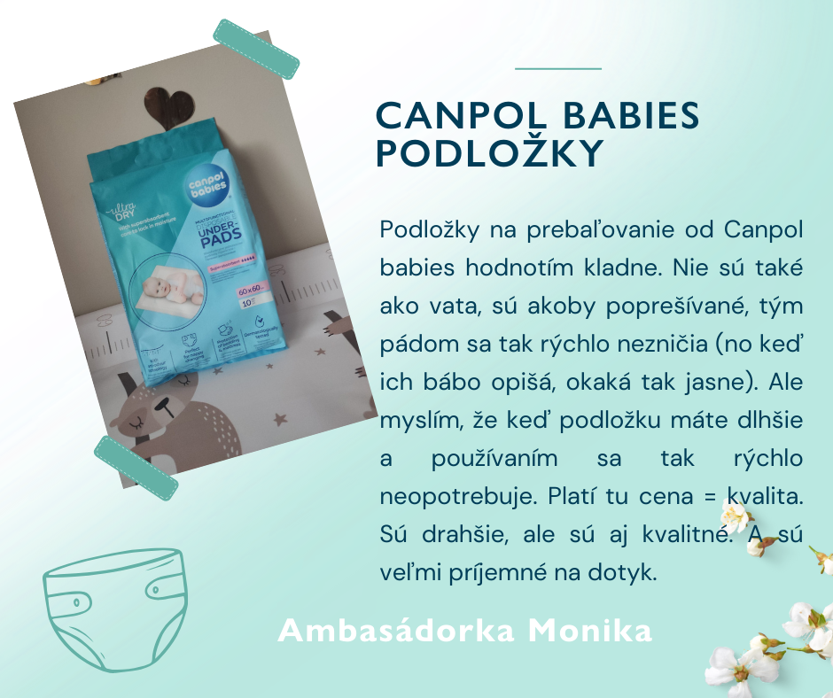 Recenzia prebaľovacie podložky Canpol Babies